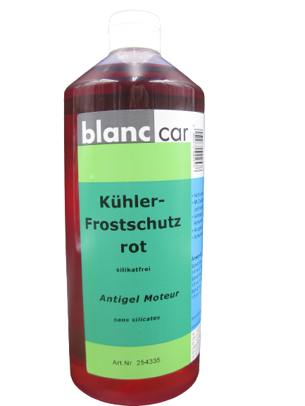 Kühlerfrostschutz rot
